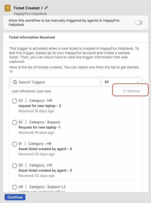 Refresh Merge Field Data
